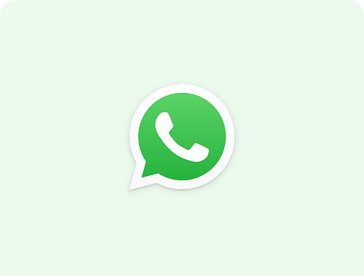 Chat de WhatsApp para coordinar servicios desde Kapela